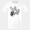 V-Neck Heavy Cotton 100% T-Shirt Thumbnail
