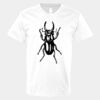 V-Neck Heavy Cotton 100% T-Shirt Thumbnail