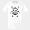 V-Neck Heavy Cotton 100% T-Shirt Thumbnail