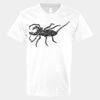 V-Neck Heavy Cotton 100% T-Shirt Thumbnail