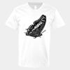 V-Neck Heavy Cotton 100% T-Shirt Thumbnail