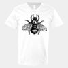 V-Neck Heavy Cotton 100% T-Shirt Thumbnail