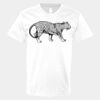 V-Neck Heavy Cotton 100% T-Shirt Thumbnail