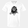 V-Neck Heavy Cotton 100% T-Shirt Thumbnail