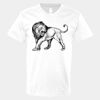 V-Neck Heavy Cotton 100% T-Shirt Thumbnail