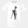 V-Neck Heavy Cotton 100% T-Shirt Thumbnail