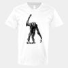 V-Neck Heavy Cotton 100% T-Shirt Thumbnail