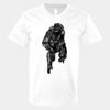 V-Neck Heavy Cotton 100% T-Shirt Thumbnail
