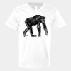 V-Neck Heavy Cotton 100% T-Shirt Thumbnail
