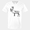 V-Neck Heavy Cotton 100% T-Shirt Thumbnail