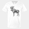 V-Neck Heavy Cotton 100% T-Shirt Thumbnail