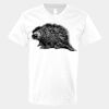 V-Neck Heavy Cotton 100% T-Shirt Thumbnail