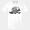 V-Neck Heavy Cotton 100% T-Shirt Thumbnail