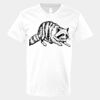 V-Neck Heavy Cotton 100% T-Shirt Thumbnail