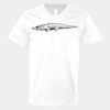 V-Neck Heavy Cotton 100% T-Shirt Thumbnail