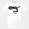 V-Neck Heavy Cotton 100% T-Shirt Thumbnail