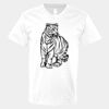 V-Neck Heavy Cotton 100% T-Shirt Thumbnail