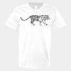 V-Neck Heavy Cotton 100% T-Shirt Thumbnail