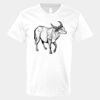 V-Neck Heavy Cotton 100% T-Shirt Thumbnail