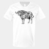 V-Neck Heavy Cotton 100% T-Shirt Thumbnail