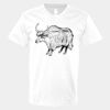 V-Neck Heavy Cotton 100% T-Shirt Thumbnail