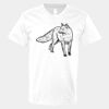 V-Neck Heavy Cotton 100% T-Shirt Thumbnail