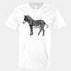 V-Neck Heavy Cotton 100% T-Shirt Thumbnail