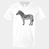 V-Neck Heavy Cotton 100% T-Shirt Thumbnail