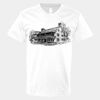 V-Neck Heavy Cotton 100% T-Shirt Thumbnail