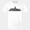 V-Neck Heavy Cotton 100% T-Shirt Thumbnail