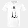 V-Neck Heavy Cotton 100% T-Shirt Thumbnail