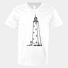 V-Neck Heavy Cotton 100% T-Shirt Thumbnail