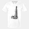 V-Neck Heavy Cotton 100% T-Shirt Thumbnail