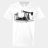 V-Neck Heavy Cotton 100% T-Shirt Thumbnail