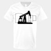 V-Neck Heavy Cotton 100% T-Shirt Thumbnail