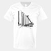 V-Neck Heavy Cotton 100% T-Shirt Thumbnail