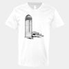 V-Neck Heavy Cotton 100% T-Shirt Thumbnail