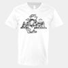 V-Neck Heavy Cotton 100% T-Shirt Thumbnail