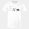 V-Neck Heavy Cotton 100% T-Shirt Thumbnail