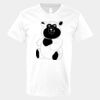 V-Neck Heavy Cotton 100% T-Shirt Thumbnail