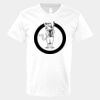V-Neck Heavy Cotton 100% T-Shirt Thumbnail