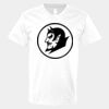 V-Neck Heavy Cotton 100% T-Shirt Thumbnail