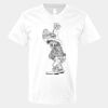 V-Neck Heavy Cotton 100% T-Shirt Thumbnail