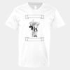 V-Neck Heavy Cotton 100% T-Shirt Thumbnail