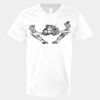 V-Neck Heavy Cotton 100% T-Shirt Thumbnail