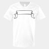 V-Neck Heavy Cotton 100% T-Shirt Thumbnail