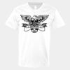 V-Neck Heavy Cotton 100% T-Shirt Thumbnail