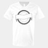 V-Neck Heavy Cotton 100% T-Shirt Thumbnail