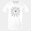 V-Neck Heavy Cotton 100% T-Shirt Thumbnail