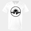 V-Neck Heavy Cotton 100% T-Shirt Thumbnail